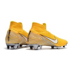 Neymar Nike Mercurial Superfly 6 Elite FG voor Kinderen - Geel Wit_7.jpg